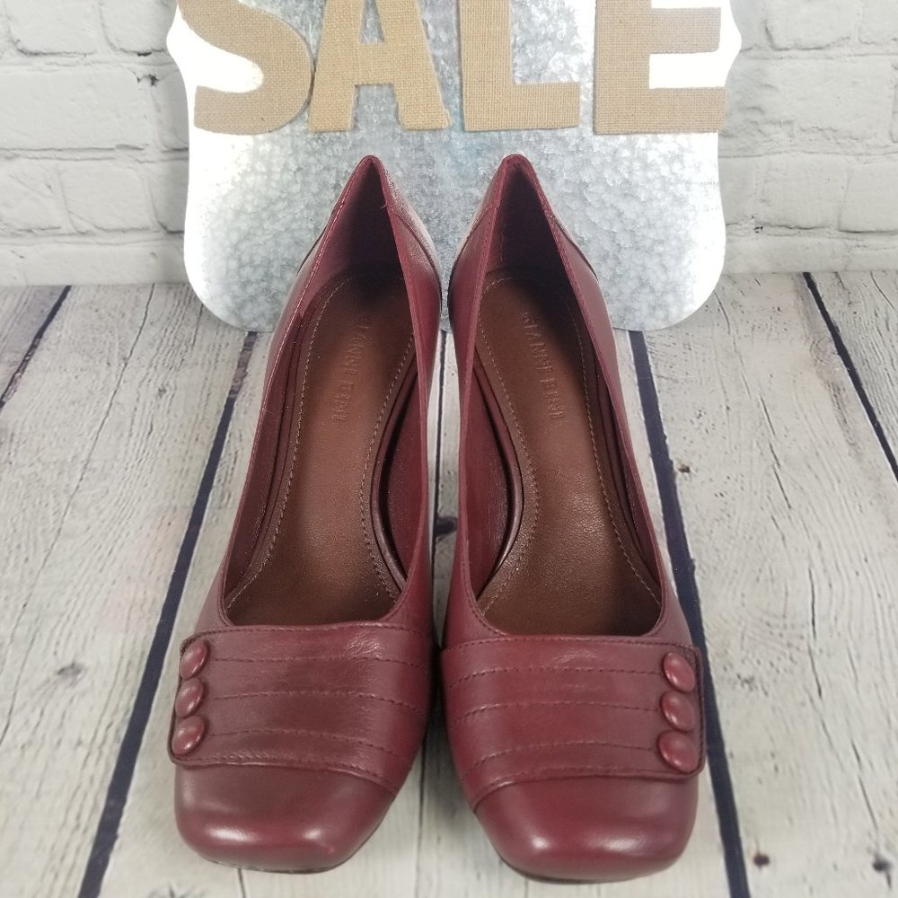 GIANNI BINI Cuban 3 1/2" Heels Dress Shoes 8M